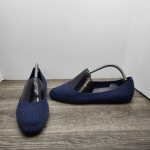 Allbirds Flats Womens Size 10.5 Tree Breezers Ballet Blue Round Toe Slip On